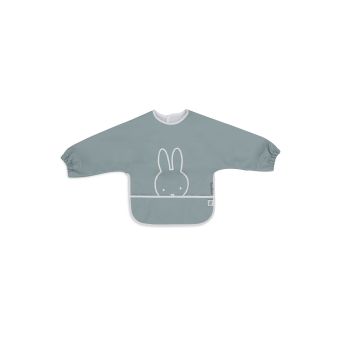 Bavoir à manches imperméable Miffy Peekaboo - Sea Green