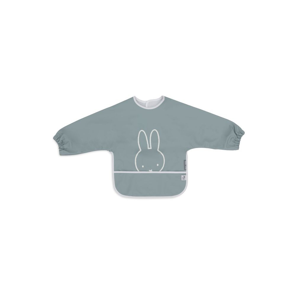 Bavoir à manches imperméable Miffy Peekaboo - Sea Green