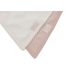Bavoir Bandana Velvet Rib - Wild Rose/Ivory - 2 Unités