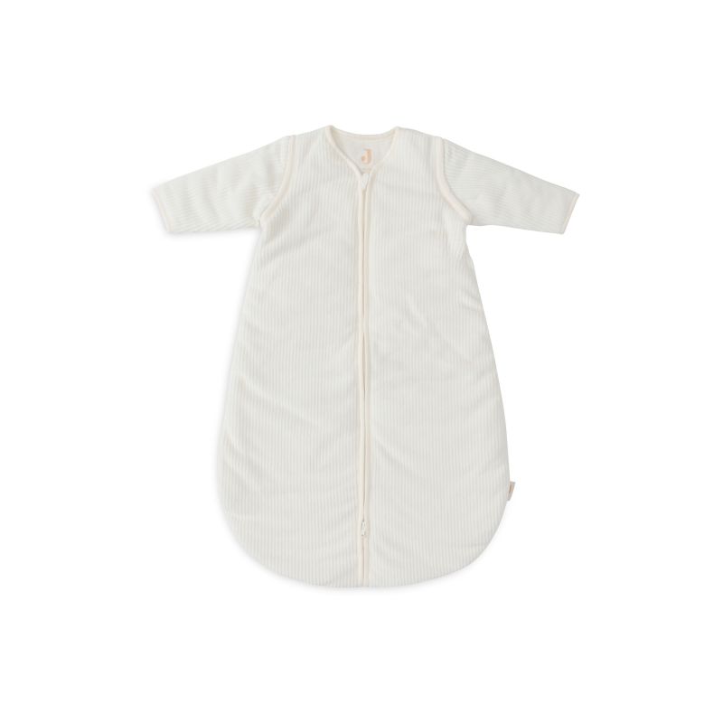 Gigoteuse avec Manches Amovibles 70cm Rib - Ivory