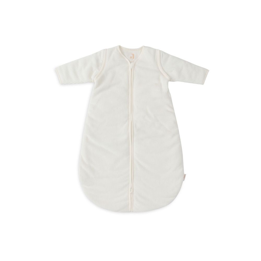 Gigoteuse avec Manches Amovibles 70cm Rib - Ivory