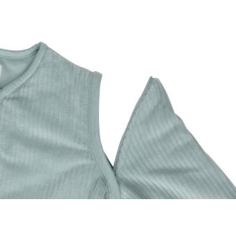 Gigoteuse avec Manches Amovibles 110cm Rib - Sea Green
