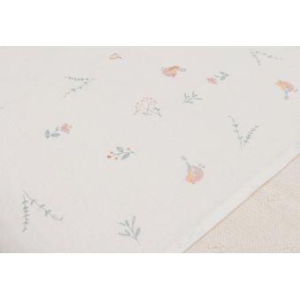 Drap Berceau 75x100cm - Lovely Birds