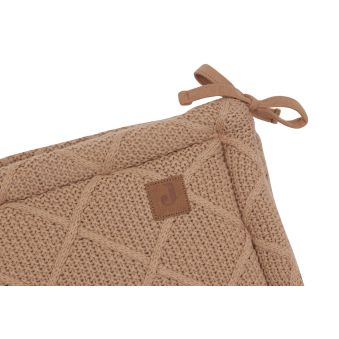 Tour de parc 180x30cm Check Knit - Biscuit