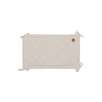Tour de parc 180x30cm Check Knit - Oatmeal