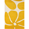 Tapis salon vintage Groovy jaune 80 X 140 cm Tapis salon vintage Groovy jaune 80 X 140 cm