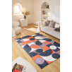 Tapis Stampa motif géométrique rouge Tapis Stampa motif géométrique rouge