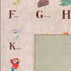 Tapis enfant Happy - Motif alphabet