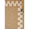 Tapis aspect jute - Palma - Motif damier - blanc 80 X 150 cm Tapis aspect jute - Palma - Motif damier - blanc 80 X 150 cm
