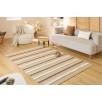 Tapis aspect jute - Palma - Motif zèbre - blanc 80 X 150 cm Tapis aspect jute - Palma - Motif zèbre - blanc 80 X 150 cm