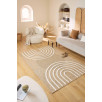 Tapis aspect jute - Palma - Motif géométrique 80 X 150 cm Tapis aspect jute - Palma - Motif géométrique 80 X 150 cm