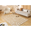 Tapis aspect jute - Palma - Motif géométrique 80 X 150 cm Tapis aspect jute - Palma - Motif géométrique 80 X 150 cm