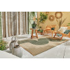 Tapis d'extérieur motif vague vert 120 X 160 cm Tapis d'extérieur motif vague vert 120 X 160 cm