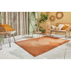 Tapis d'extérieur motif vague terracotta 120 X 160 cm Tapis d'extérieur motif vague terracotta 120 X 160 cm