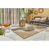 Tapis d'extérieur motif vague noir 120 X 160 cm Tapis d'extérieur motif vague noir 120 X 160 cm