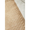 Tapis d'extérieur motif vague beige 120 X 160 cm Tapis d'extérieur motif vague beige 120 X 160 cm