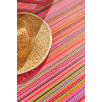 Tapis d'extérieur motif rayure dégradée violet 120 X 160 cm Tapis d'extérieur motif rayure dégradée violet 120 X 160 cm