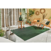 Tapis d'extérieur motif rayure dégradée vert 120 X 160 cm Tapis d'extérieur motif rayure dégradée vert 120 X 160 cm