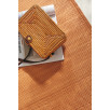 Tapis d'extérieur motif rayure dégradée terracotta 120 X 160 cm Tapis d'extérieur motif rayure dégradée terracotta 120 X 160 cm
