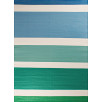 Tapis d'extérieur motif ligne dégradée vert 120 X 160 cm Tapis d'extérieur motif ligne dégradée vert 120 X 160 cm