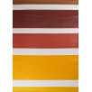 Tapis d'extérieur motif ligne dégradée orange 120 X 160 cm Tapis d'extérieur motif ligne dégradée orange 120 X 160 cm