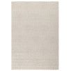 Tapis d'intérieur et extérieur motifs arcs Santorini blanc 80 X 150 cm Tapis d'intérieur et extérieur motifs arcs Santorini blanc 80 X 150 cm