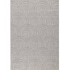 Tapis d'intérieur et extérieur motifs arcs Santorini gris 80 X 150 cm Tapis d'intérieur et extérieur motifs arcs Santorini gris 80 X 150 cm