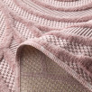 Tapis d'intérieur et extérieur motifs arcs Santorini rose 80 X 150 cm Tapis d'intérieur et extérieur motifs arcs Santorini rose 80 X 150 cm
