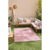Tapis d'intérieur et extérieur motifs arcs Santorini rose 80 X 150 cm Tapis d'intérieur et extérieur motifs arcs Santorini rose 80 X 150 cm