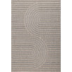 Tapis d'intérieur et extérieur motifs arcs symétriques Santorini gris 80 X 150 cm Tapis d'intérieur et extérieur motifs arcs symétriques Santorini gris 80 X 150 cm