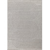 Tapis intérieur et extérieur motifs de vagues Santorini gris 80 X 150 cm Tapis intérieur et extérieur motifs de vagues Santorini gris 80 X 150 cm