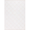 Tapis d'intérieur et d'extérieur motifs losange blanc 80 X 150 cm Tapis d'intérieur et d'extérieur motifs losange blanc 80 X 150 cm