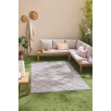 Tapis d'intérieur et d'extérieur motifs losange gris 80 X 150 cm Tapis d'intérieur et d'extérieur motifs losange gris 80 X 150 cm