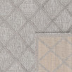 Tapis d'intérieur et d'extérieur motifs losange gris 80 X 150 cm Tapis d'intérieur et d'extérieur motifs losange gris 80 X 150 cm