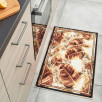 Tapis antidérapant lavable en machine doré 50 X 80 cm Tapis antidérapant lavable en machine doré 50 X 80 cm