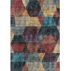 Tapis de salon forme multicolore 50 X 80 cm Tapis de salon forme multicolore 50 X 80 cm