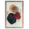 Tapis de salon formes multicolore 80 X 150 cm Tapis de salon formes multicolore 80 X 150 cm