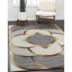 Tapis de salon moderne gris 80 X 150 cm Tapis de salon moderne gris 80 X 150 cm