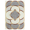 Tapis de salon moderne gris 80 X 150 cm Tapis de salon moderne gris 80 X 150 cm