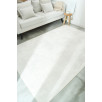 Tapis de salon lavable en machine motif uni crème 80 X 150 cm Tapis de salon lavable en machine motif uni crème 80 X 150 cm