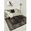Tapis de salon à motifs noir 50 X 80 cm Tapis de salon à motifs noir 50 X 80 cm