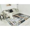 Tapis d'intérieur motif marbre gris 50 X 80 cm