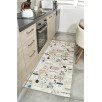 Tapis Stampa crème 50 X 80 cm