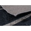Tapis de salon motif arc noir lavable en machine 80 X 150 cm Tapis de salon motif arc noir lavable en machine 80 X 150 cm