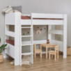 Lit mezzanine Hoppekids SFK 90x200 cm, Blanc Lit mezzanine Hoppekids SFK 90x200 cm, Blanc