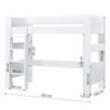 Lit mezzanine Hoppekids SFK 90x200 cm, Blanc Lit mezzanine Hoppekids SFK 90x200 cm, Blanc