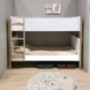 Lit superposé Hoppekids Blend 90x200 cm, Chêne Lit superposé Hoppekids Blend 90x200 cm, Chêne