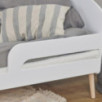 Lit junior Hoppekids Blend 70x160 cm, Blanc Lit junior Hoppekids Blend 70x160 cm, Blanc