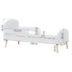Lit junior Hoppekids Blend 70x160 cm, Blanc Lit junior Hoppekids Blend 70x160 cm, Blanc