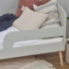 Lit junior Hoppekids Blend 70x160 cm, Gris Pigeon
